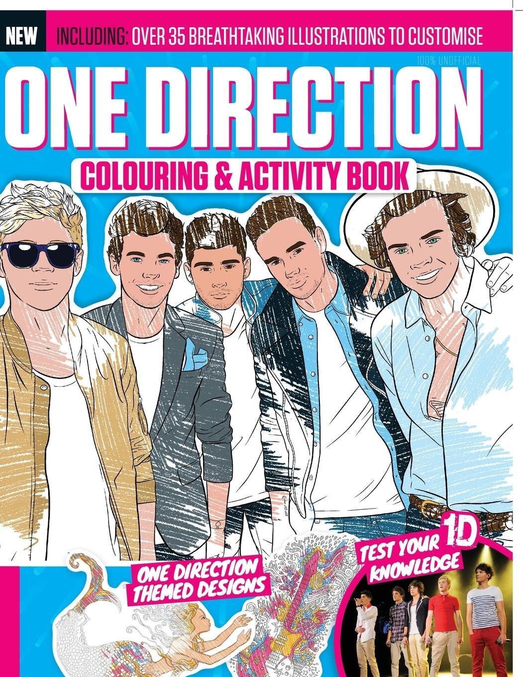 Cover: 9781803089409 | One Direction Colouring and Activity Book | Future Publishing | Buch