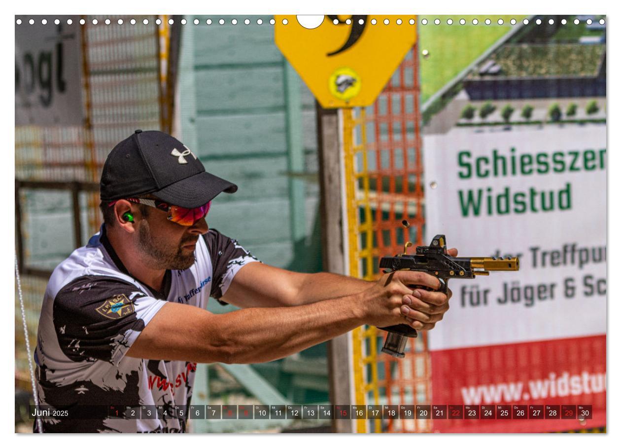 Bild: 9783435233496 | IPSC - Dynamischer Schießsport (Wandkalender 2025 DIN A3 quer),...