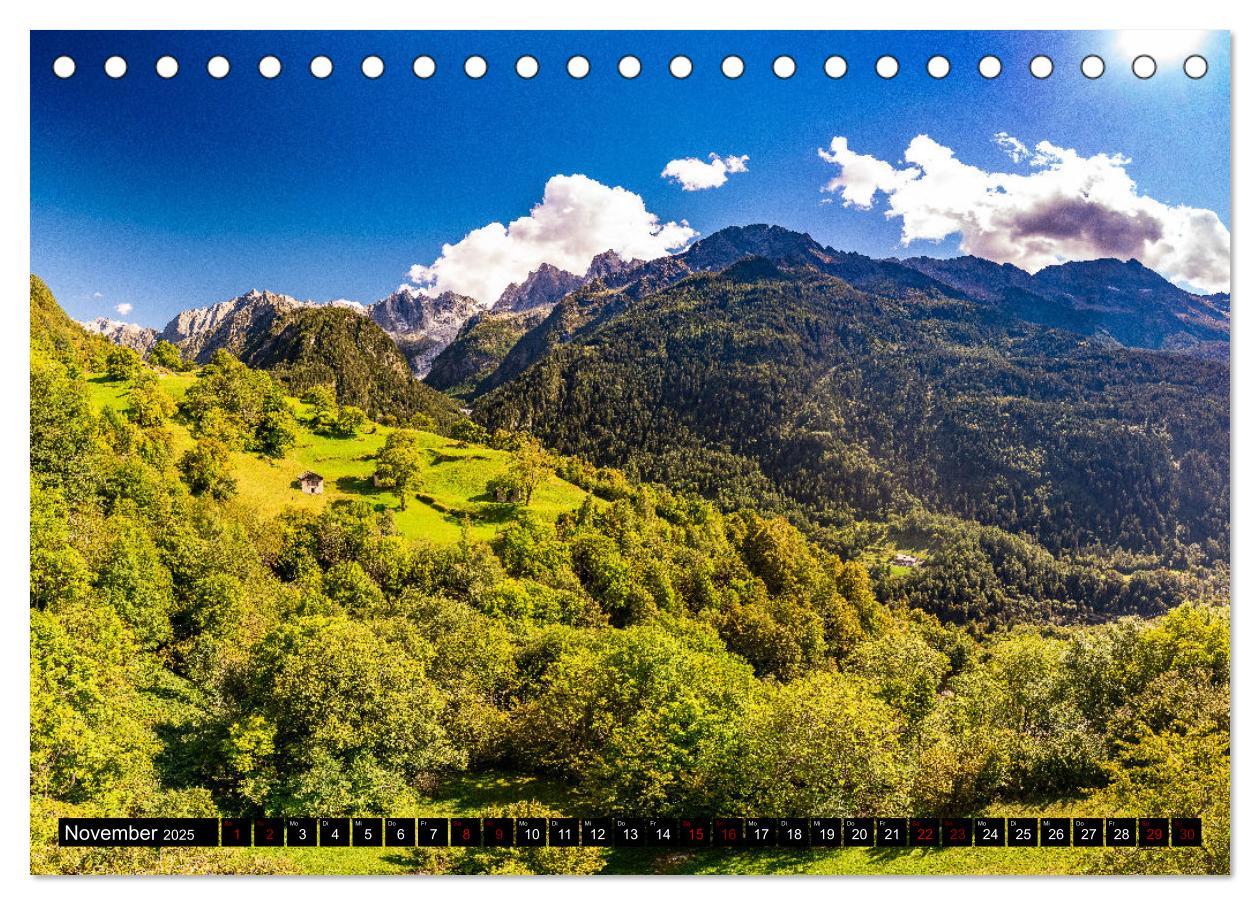 Bild: 9783435008315 | Schweiz - Engadin und Bergell (Tischkalender 2025 DIN A5 quer),...