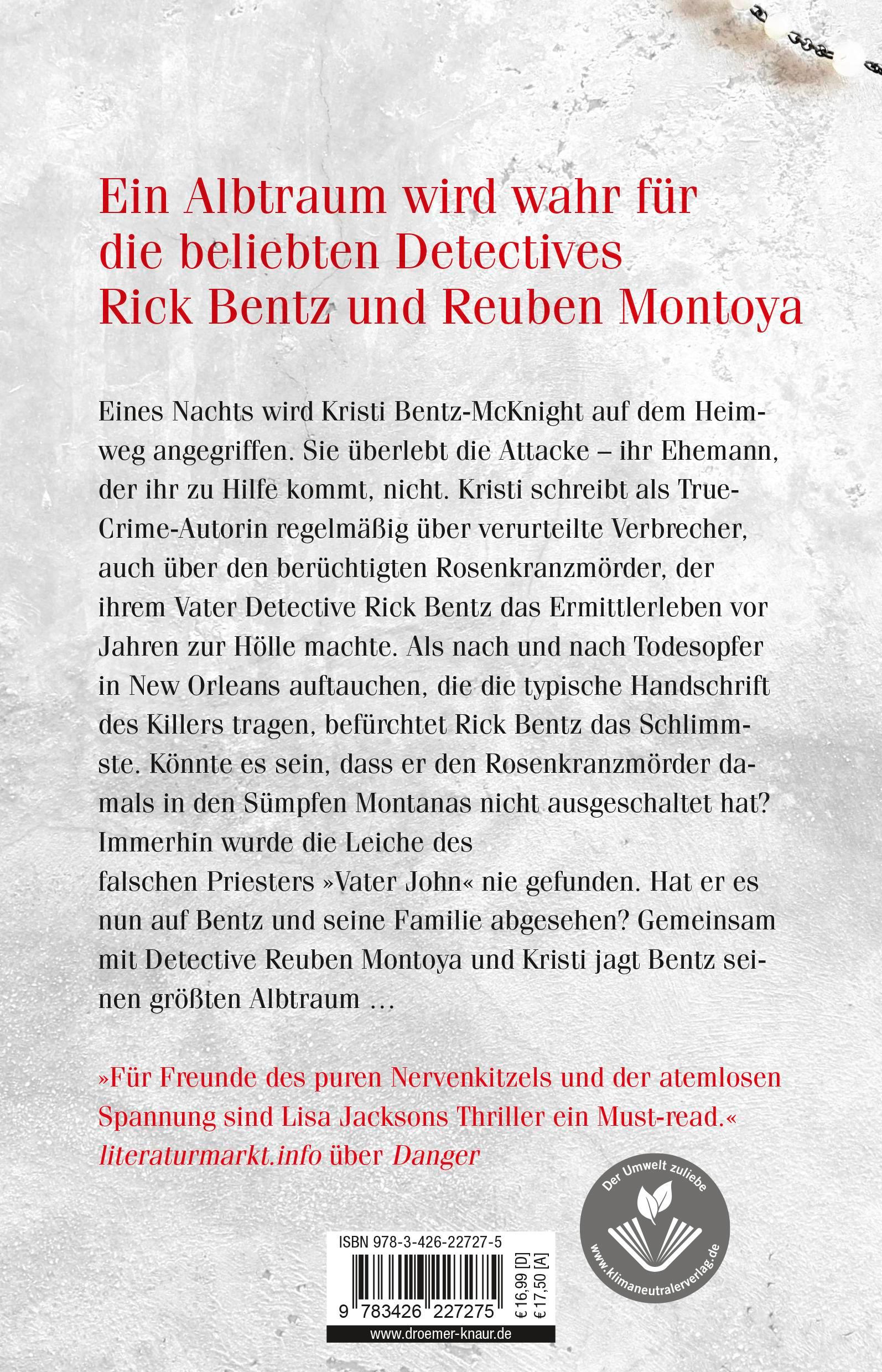 Rückseite: 9783426227275 | Pray - Meine Rache findet euch | Lisa Jackson | Taschenbuch | 448 S.