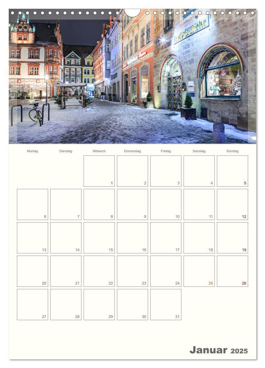 Bild: 9783435949175 | Coburg - im Wandel der Zeit (Wandkalender 2025 DIN A3 hoch),...