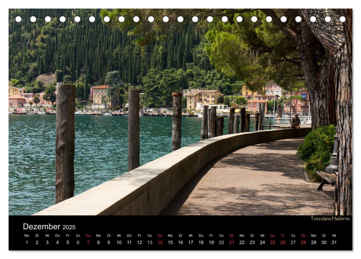 Bild: 9783435825509 | Gardasee (Tischkalender 2025 DIN A5 quer), CALVENDO Monatskalender