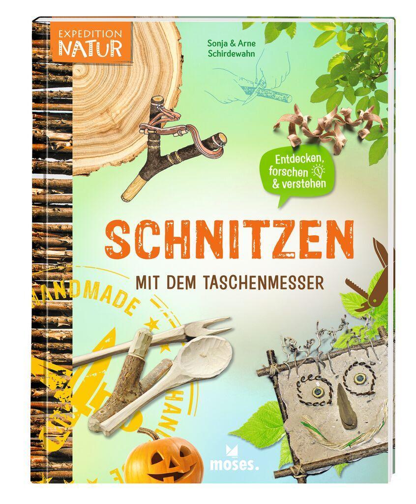 Cover: 9783964553270 | Schnitzen mit dem Taschenmesser | Sonja Schirdewahn (u. a.) | Buch