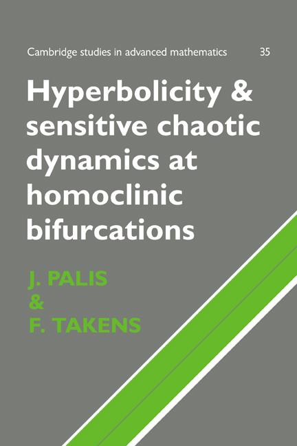 Cover: 9780521475723 | Hyperbolicity and Sensitive Chaotic Dynamics at Homoclinic...