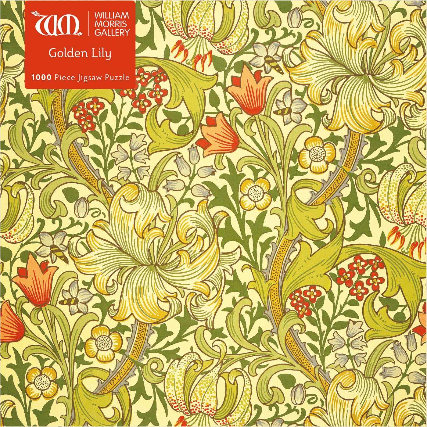 Cover: 9781787558960 | Adult Jigsaw Puzzle William Morris Gallery: Golden Lily | Studio