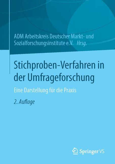 Cover: 9783531164458 | Stichproben-Verfahren in der Umfrageforschung | Taschenbuch