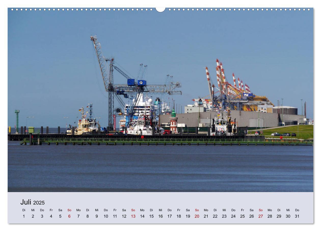 Bild: 9783435355686 | Bremerhaven. Die Seestadt an der Nordseeküste (Wandkalender 2025...