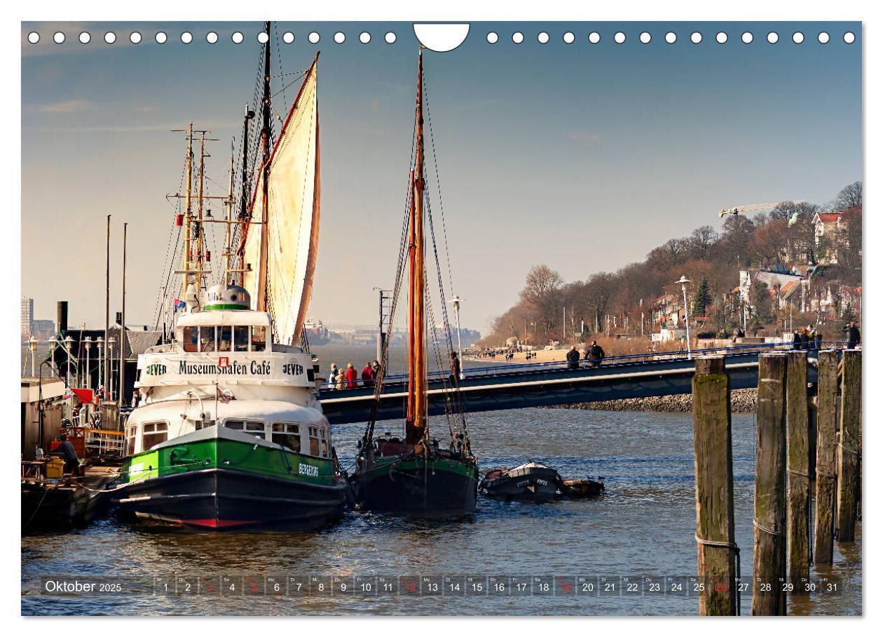 Bild: 9783435293902 | Hamburg Hafen (Wandkalender 2025 DIN A4 quer), CALVENDO Monatskalender