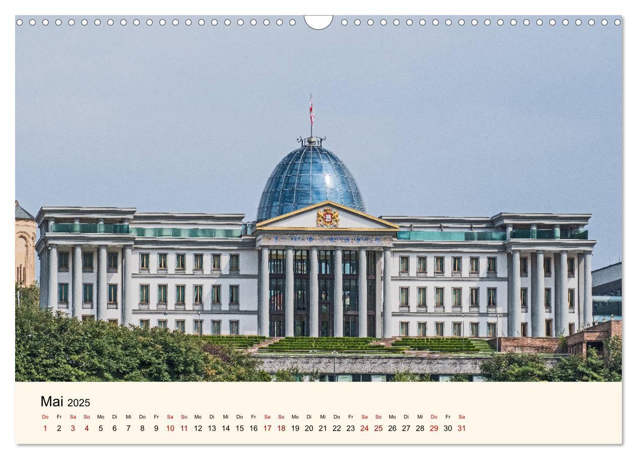 Bild: 9783435015047 | Tiflis - Die Metropole Georgiens (Wandkalender 2025 DIN A3 quer),...