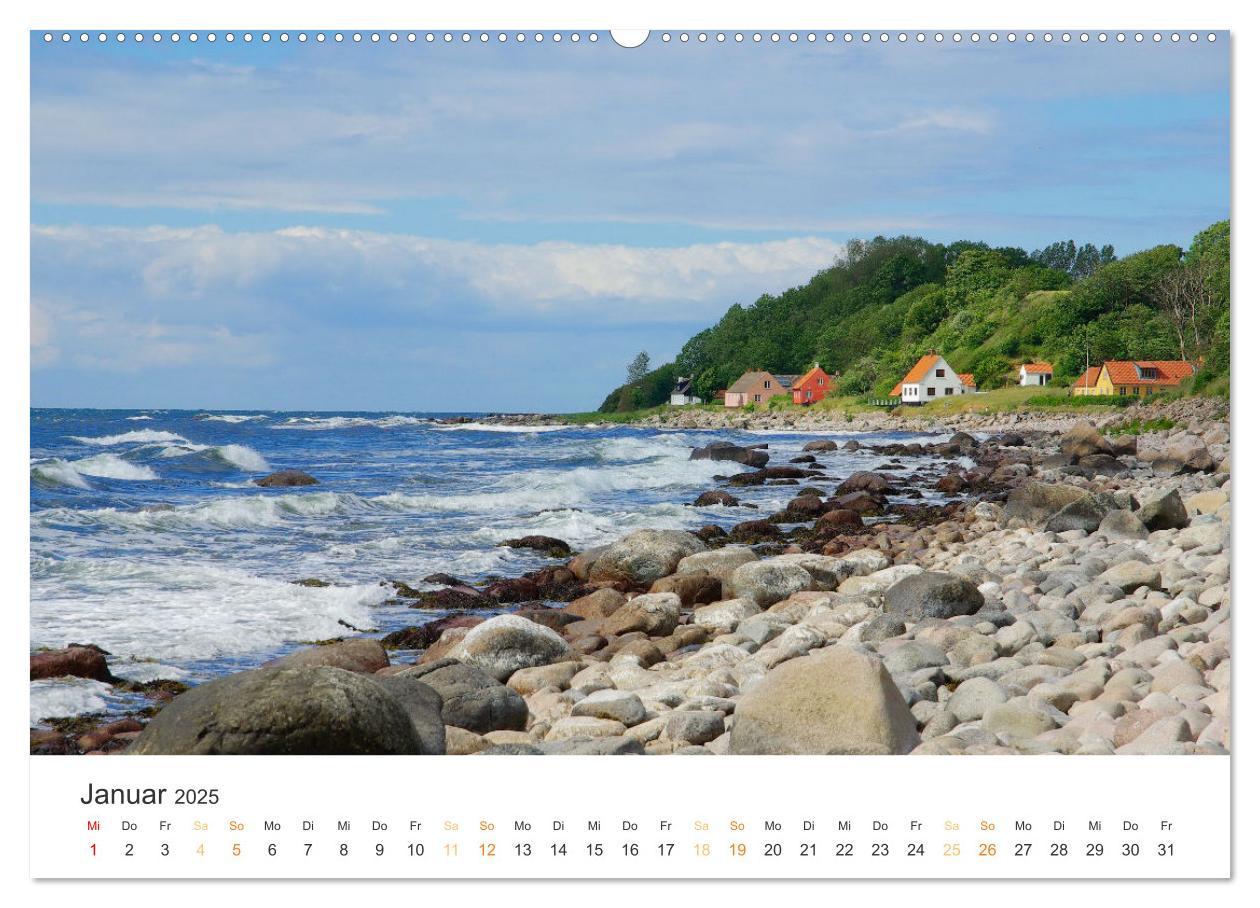 Bild: 9783435688791 | Bornholm Pur (Wandkalender 2025 DIN A2 quer), CALVENDO Monatskalender