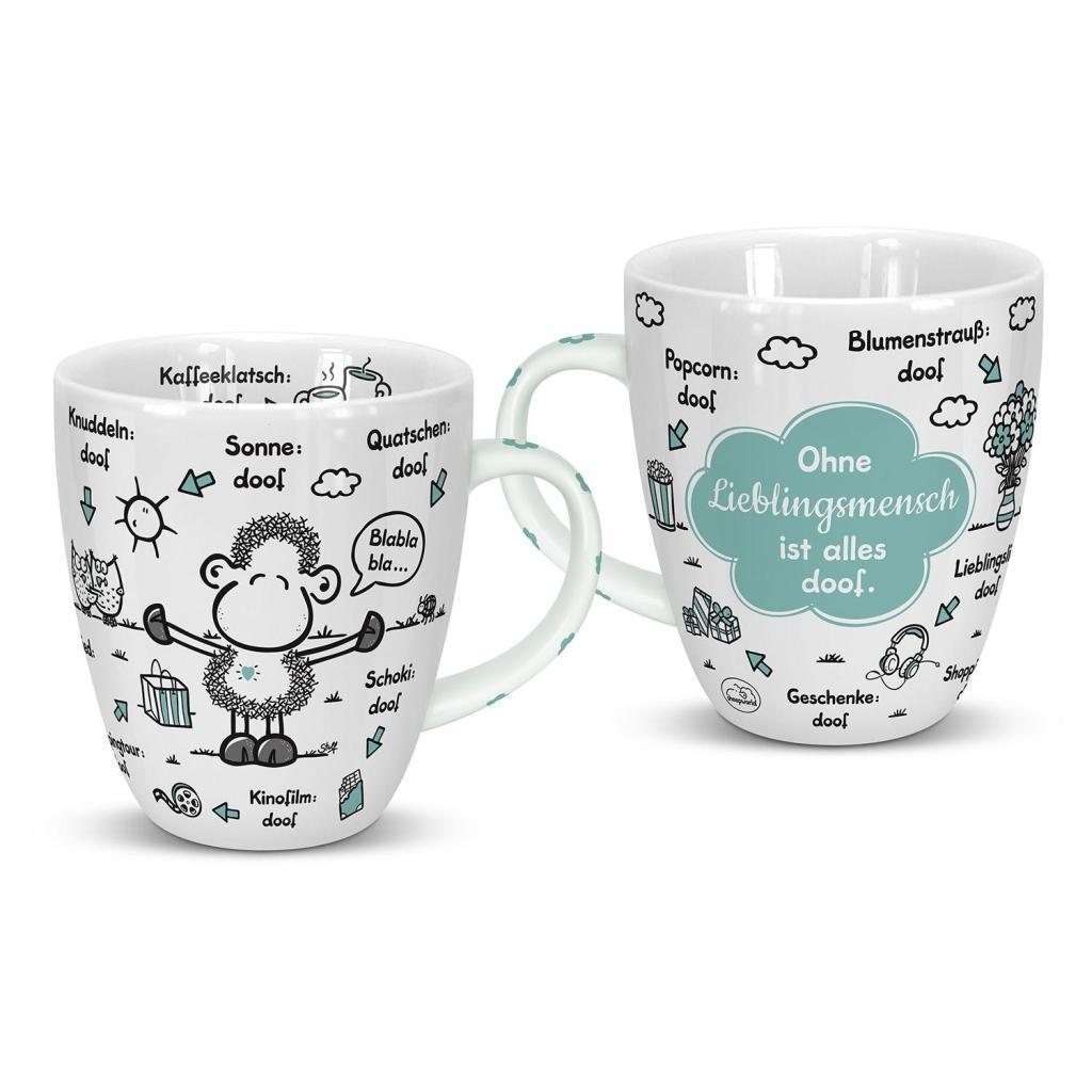 Bild: 4036018465087 | Sheepworld 46508 Tasse Ohne Lieblingsmensch ist alles doof, Wolke,...