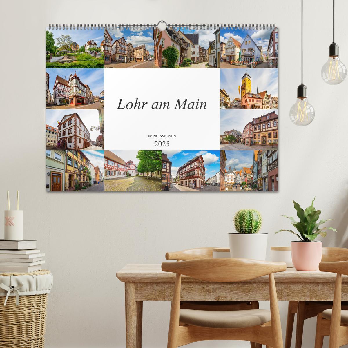 Bild: 9783435222889 | Lohr am Main Impressionen (Wandkalender 2025 DIN A2 quer), CALVENDO...