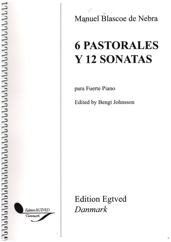 Cover: 9788774840176 | 6 Pastorales y 12 Sonates | Manuel Blasco de Nebra | Buch | 2013