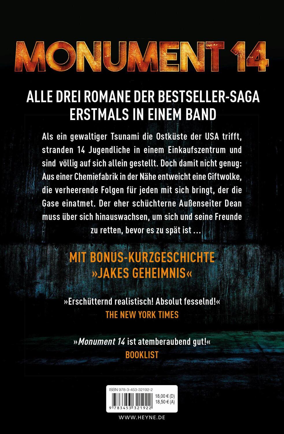 Bild: 9783453321922 | Monument 14 | Die Saga in einem Band | Emmy Laybourne | Taschenbuch