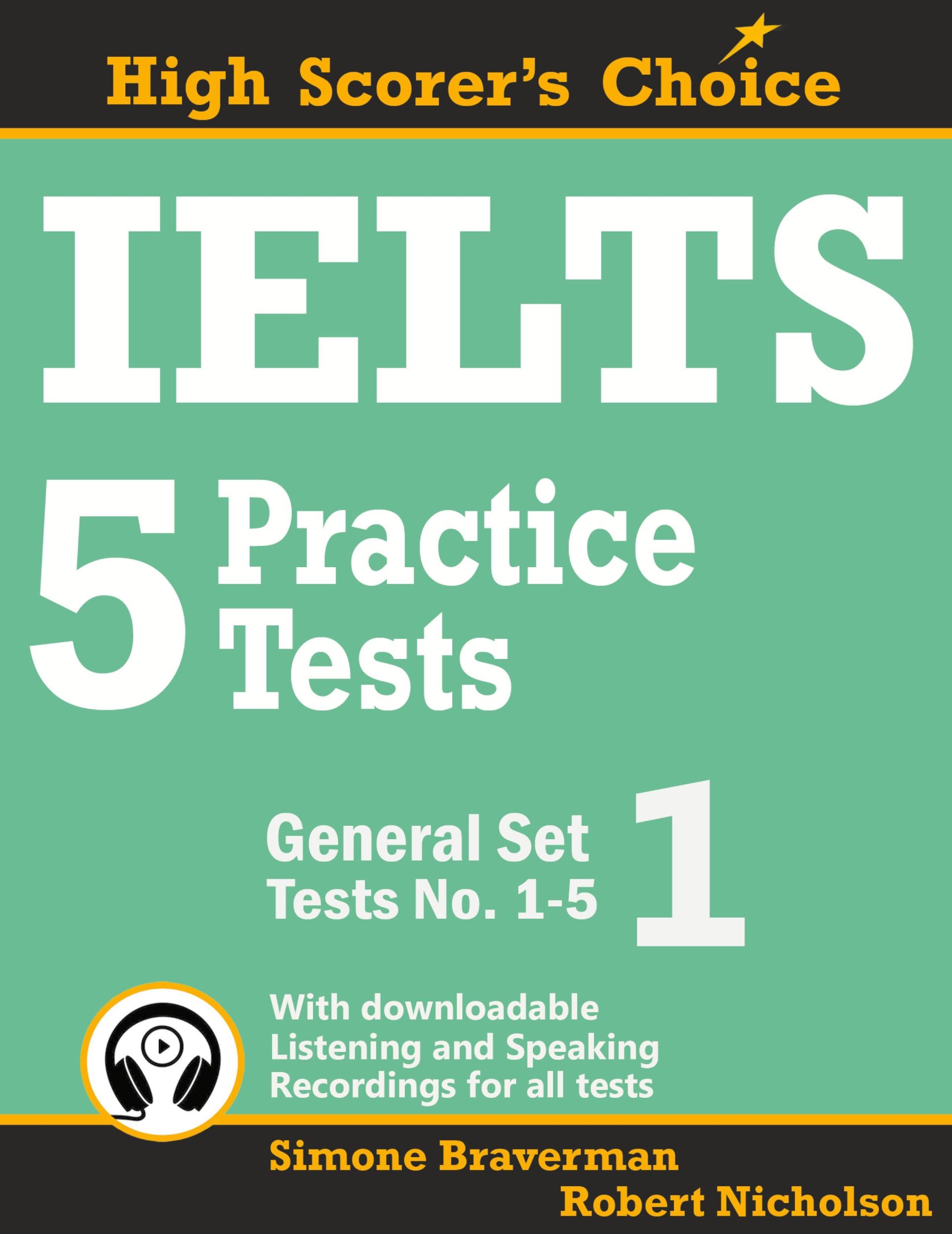 Cover: 9780987300935 | IELTS 5 Practice Tests, General Set 1 | Tests No. 1-5 | Taschenbuch