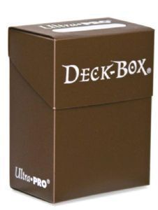 Cover: 74427825560 | Brown Deck Box | deutsch | Ultra Pro! | EAN 0074427825560