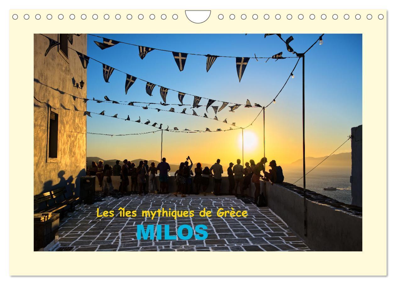 Cover: 9781325990887 | Les îles mythiques de Grèce - MILOS (Calendrier mural 2025 DIN A4...