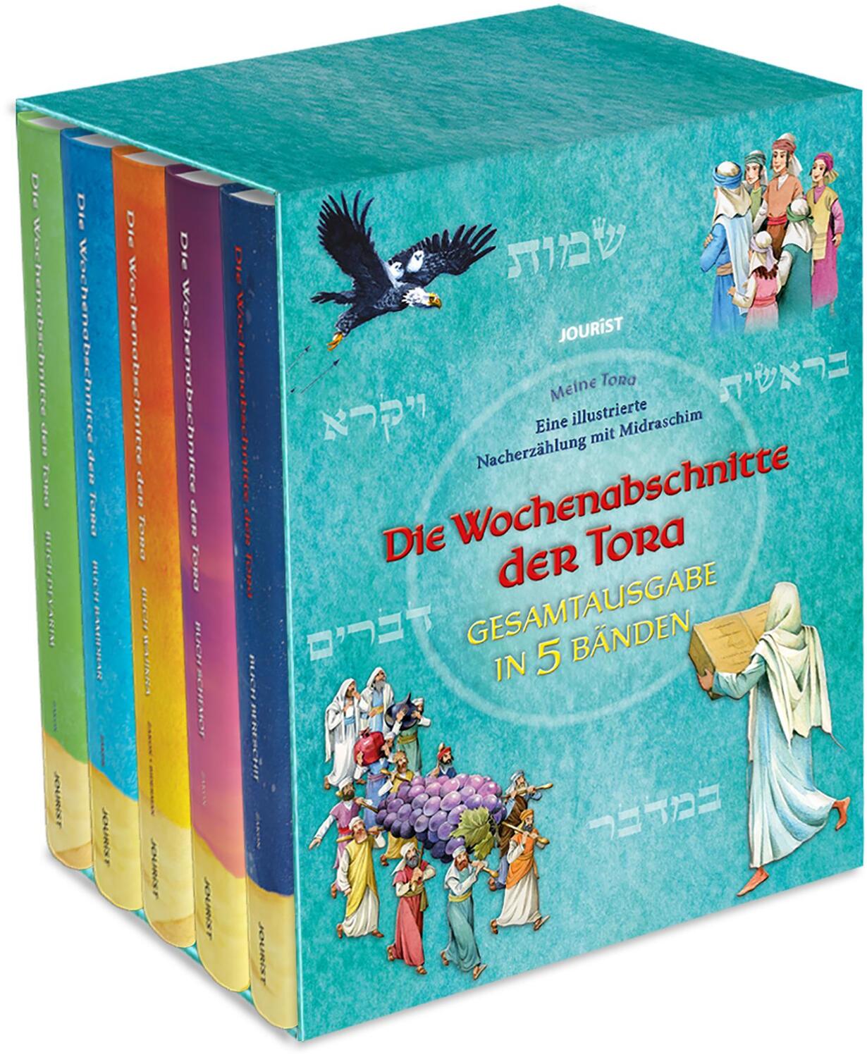 Cover: 9783898947749 | Die Wochenabschnitte der Tora. Gesamtausgabe in 5 Bänden | Zakon