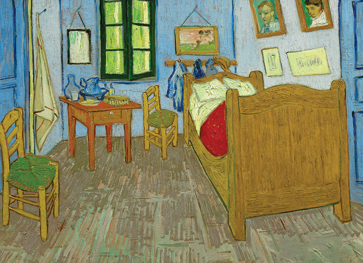 Bild: 628136608381 | Schlafzimmer in Arles von Van Gogh (Puzzle) | Vincent van Gogh | Spiel