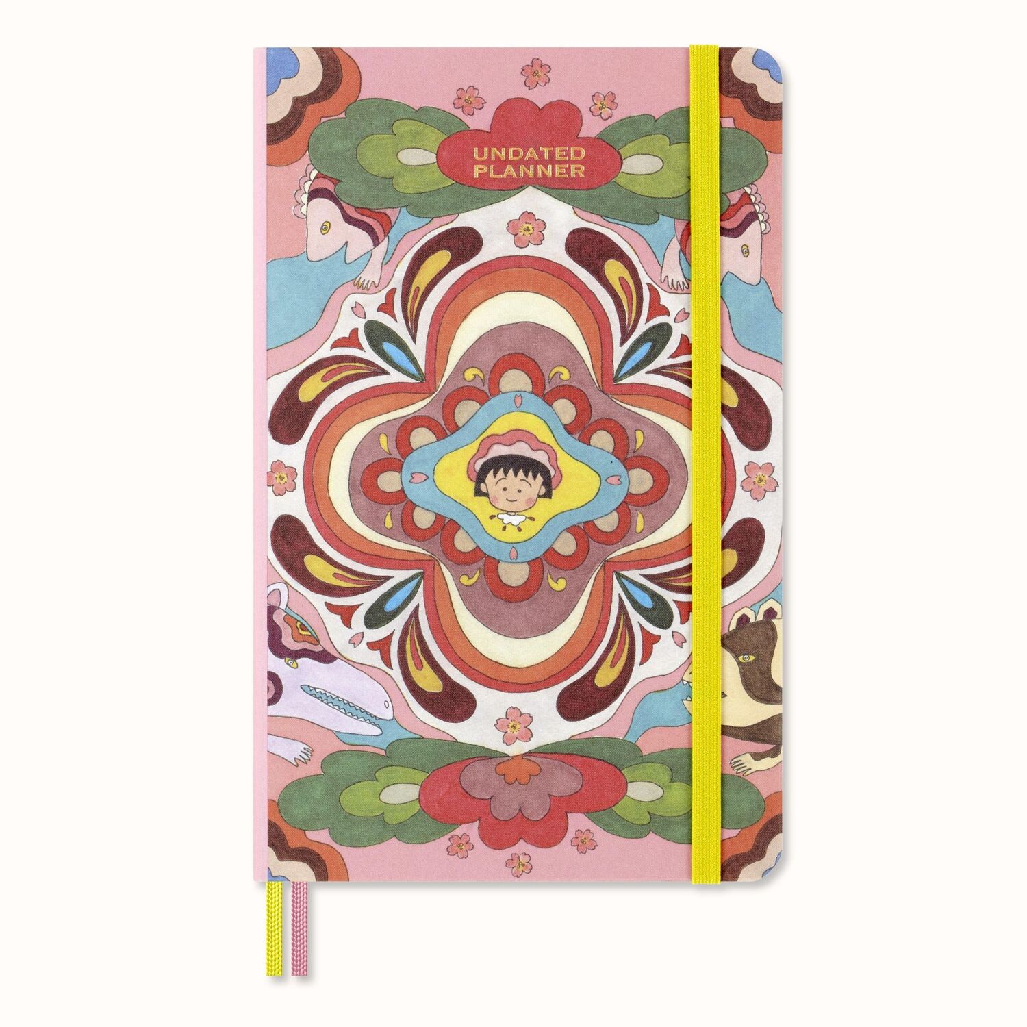 Cover: 8056999271664 | Moleskine Sakura undatierter Wochen Notizkalender, L/A5, Fester...