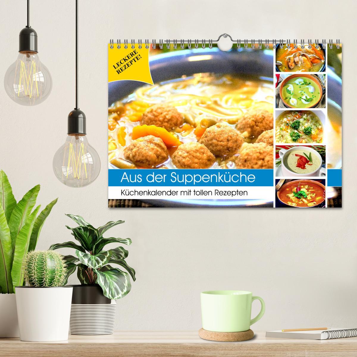 Bild: 9783435189175 | Aus der Suppenküche. Küchenkalender mit tollen Rezepten...