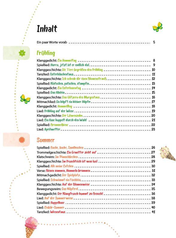 Bild: 9783960461173 | Das Krippen-Jahreszeitenbuch Spiellieder &amp; Klanggeschichten | Buch