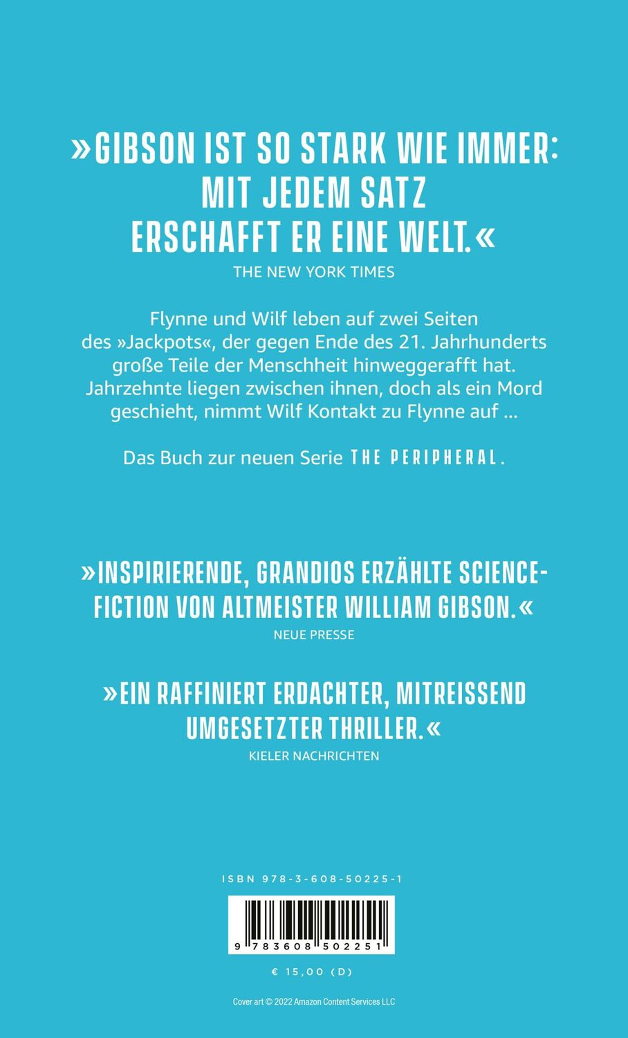 Rückseite: 9783608502251 | Peripherie - Das Buch zur Serie THE PERIPHERAL | William Gibson | Buch