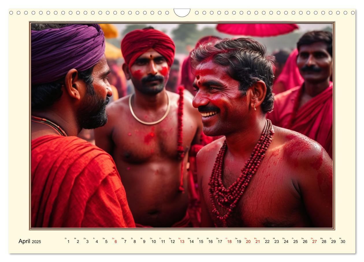 Bild: 9783457145845 | Tradition und Kultur in Indien (Wandkalender 2025 DIN A3 quer),...