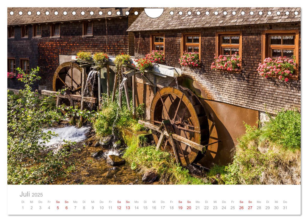 Bild: 9783435299607 | Der Schwarzwald Impressionen (Wandkalender 2025 DIN A4 quer),...