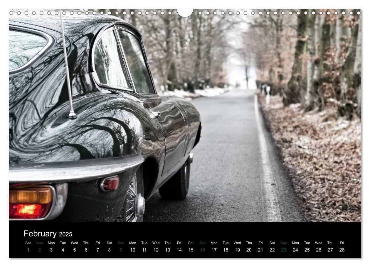 Bild: 9781325955671 | Jaguar E-Type (Wall Calendar 2025 DIN A3 landscape), CALVENDO 12...