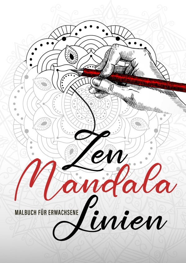 Cover: 9783759845863 | Zen Mandala Linien Malbuch für Erwachsene | Monsoon Publishing (u. a.)