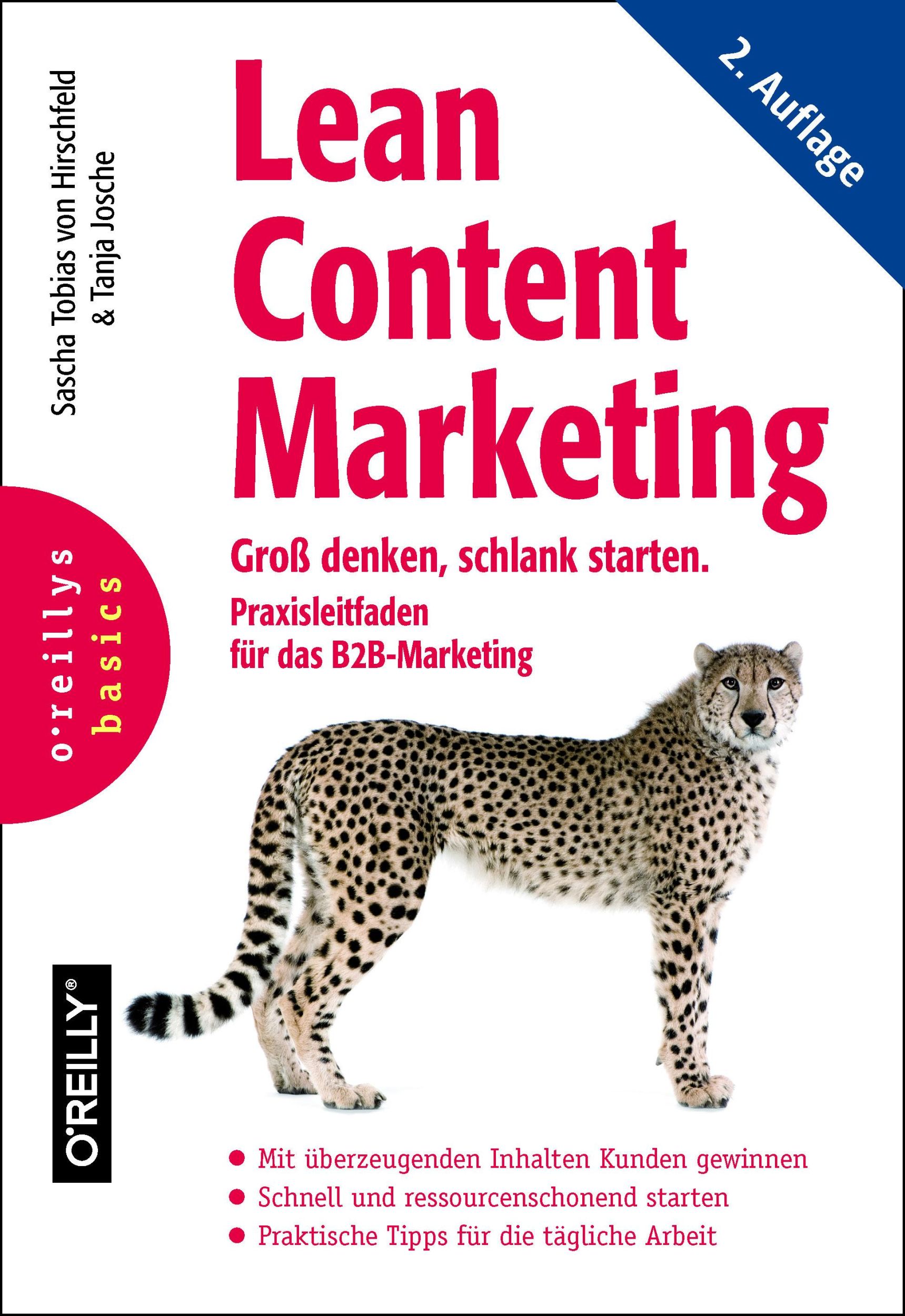 Cover: 9783960090656 | Lean Content Marketing | Sascha Tobias/Josche, Tanja von Hirschfeld